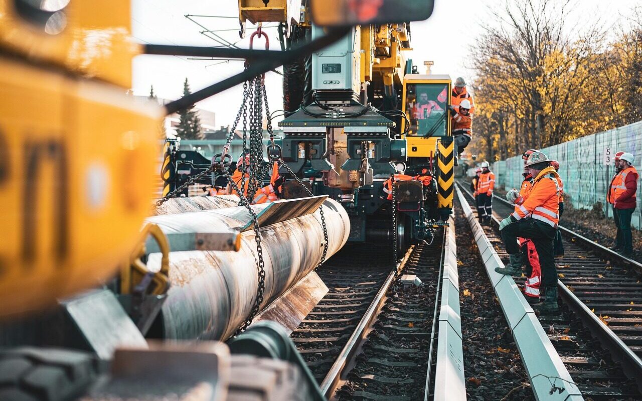 crane, construction site, construction worker, track, rails, work, track construction, construction company, construction site, construction site, construction site, construction site, construction site, construction worker, construction worker, work, work, work, work, work
